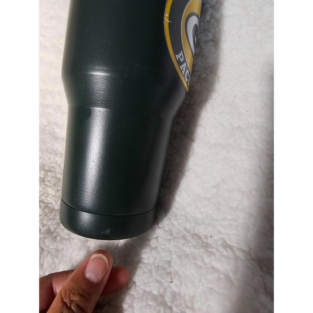 Unbranded NFL Football Green Bay Packers Tumbler Metal Green 8" - Picture 11 of 15